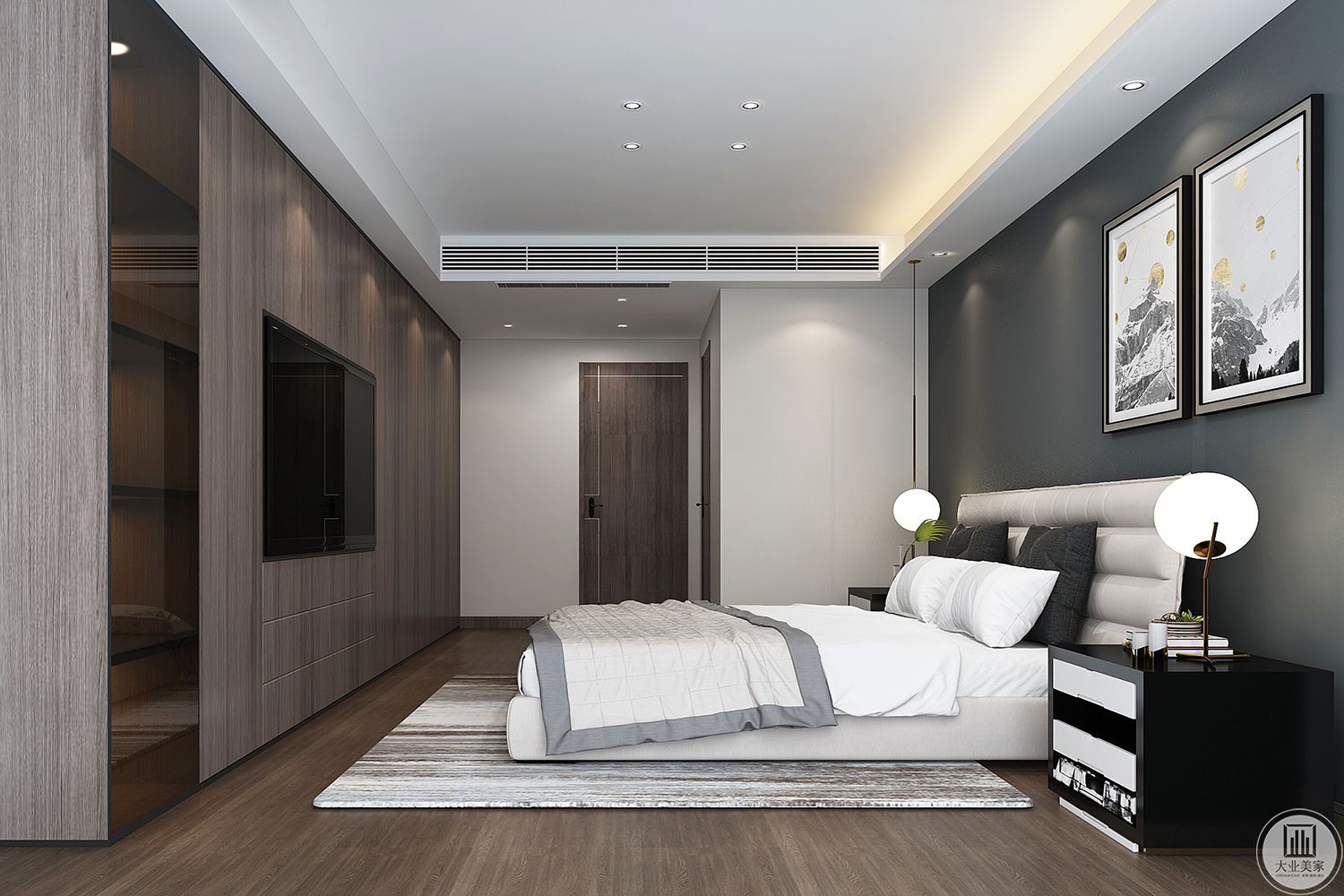 卧室空间功能与形式完美统一  简洁明快 尚而不浮躁 雅独特
